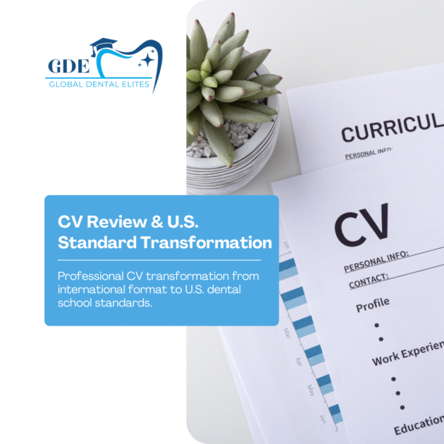 CV Review & U.S. Standard Transformation